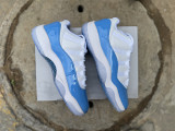 Authentic Air Jordan 11 Low White/Blue