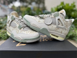 Authentic  Air Jordan 4 Somos Eternos White