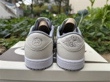 Authentic  Air Jordan 1 Retro Low OG Blue/White