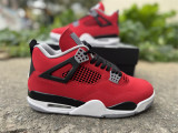 Authentic Air Jordan 4 Retro Red