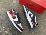 Authentic Nike Dunk Low Black/White