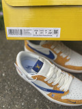 Authentic Air Jordan 1 Retro Low White/Yellow