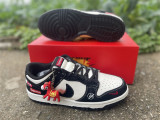 Authentic Nike Dunk Low Black/White