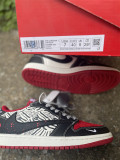 Authentic Air Jordan 1 Retro Low Red