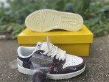 Authentic Air Jordan 1 Retro Low Brown