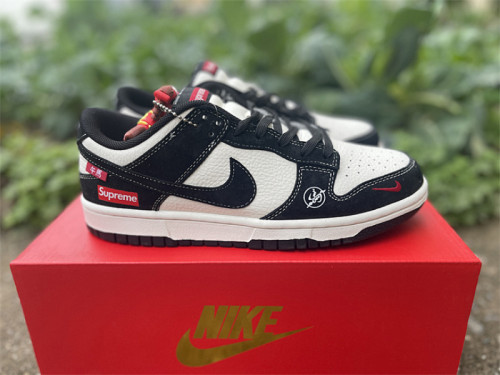 Authentic Nike Dunk Low Black/White