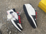 Authentic Air Jordan 1 Retro Low Black/White