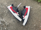 Authentic Air Jordan 1 Retro Low Black/Red