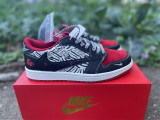 Authentic Air Jordan 1 Retro Low Red