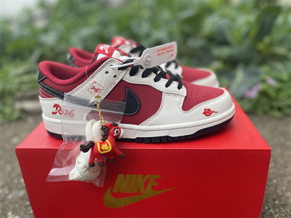 Authentic Nike Dunk Low Red