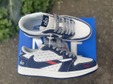 Authentic Air Jordan 1 Retro Low Blue
