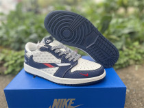 Authentic Air Jordan 1 Retro Low Blue