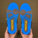 Authentic LV Skate Sneaker Blue/Brown