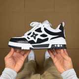 Authentic LV Skate Sneaker Black/White
