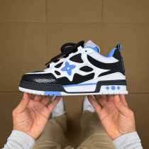 Authentic LV Skate Sneaker Blue/Black/White