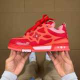 Authentic LV Skate Sneaker Red
