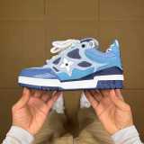 Authentic LV Skate Sneaker Light Blue