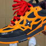Authentic LV Skate Sneaker Orange