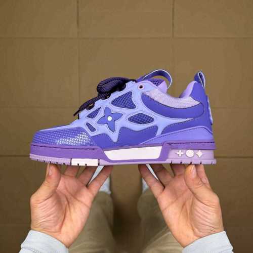 Authentic LV Skate Sneaker Purple