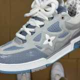 Authentic LV Skate Sneaker Blue/Grey