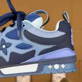 Authentic LV Skate Sneaker Blue