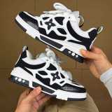 Authentic LV Skate Sneaker Black/White