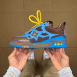 Authentic LV Skate Sneaker Blue/Brown