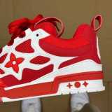 Authentic LV Skate Sneaker Red