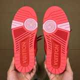 Authentic LV Skate Sneaker Red