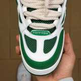 Authentic LV Skate Sneaker Green/White