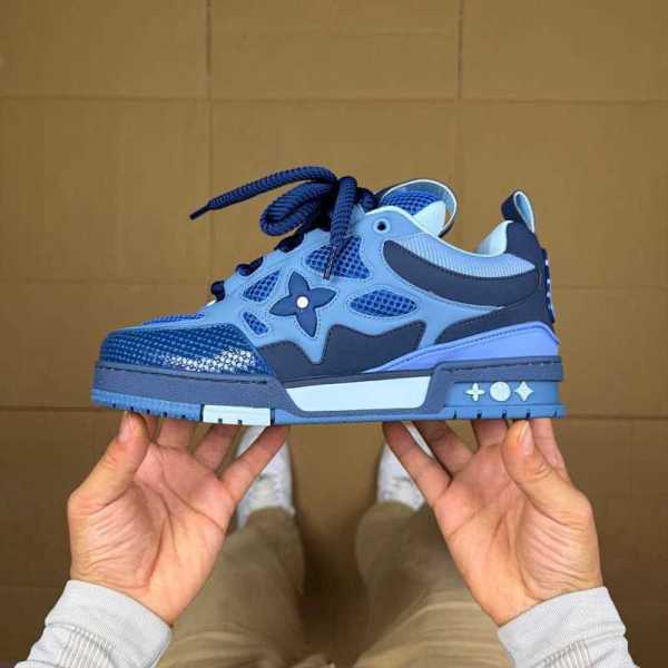 Authentic LV Skate Sneaker Blue