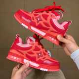 Authentic LV Skate Sneaker Red