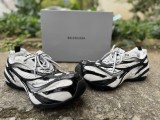Authentic Balenciaga Soleless Sneaker Black/White