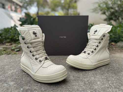 Authentic RICK OWENS/RO Geobasket White