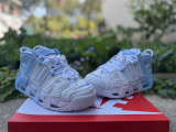 Authentic Nike Air More Uptempo White/Blue