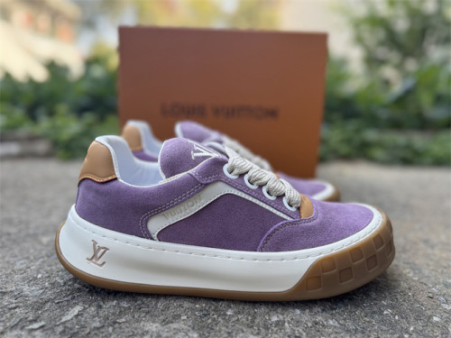 Authentic LV Trainer Sneaker Purple