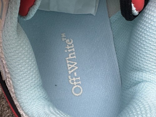Authentic OFF-WHITE Be Right Back Blue/Pink