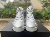 Authentic PSG × Air Jordan 6 Paris Saint-Germain 2026 Silver