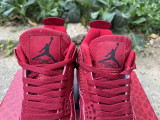 Authentic Nigel Sylvester × Air Jordan 4 Retro Nigel 'Brick by Brick' Red