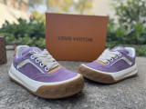 Authentic LV Trainer Sneaker Purple