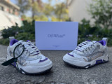Authentic OFF-WHITE ODSY 2000 Purple/White