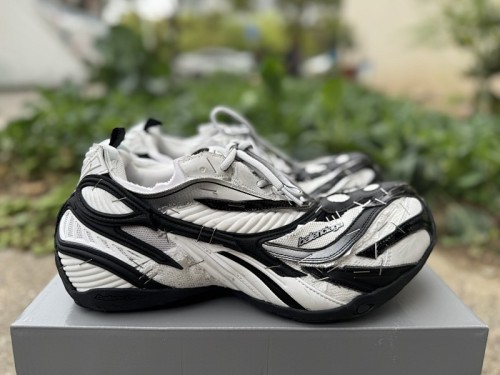 Authentic Balenciaga Soleless Sneaker Black/White