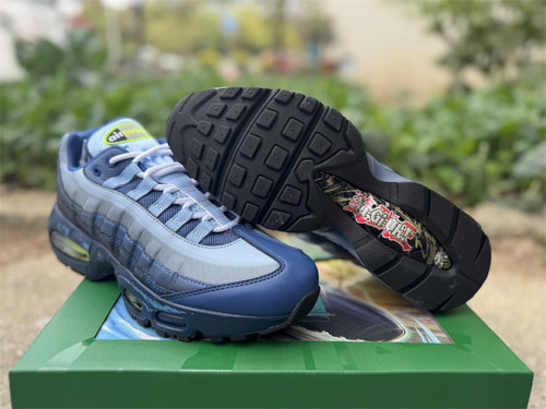 Authentic Yu-Gi-Oh! x Nike Air Muscle 95 Blue