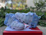 Authentic Nike Air More Uptempo White/Blue