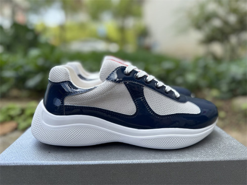 Authentic Prada Cal Zature Uomo Dark Blue