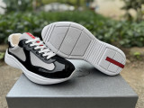 Authentic Prada Cal Zature Uomo Dark Grey