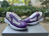 Authentic Prada Cal Zature Uomo Purple