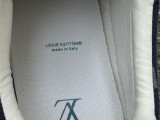 Authentic LV Trainer Sneaker Blue