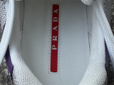 Authentic Prada Cal Zature Uomo Purple