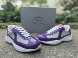 Authentic Prada Cal Zature Uomo Purple